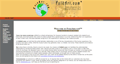 Desktop Screenshot of folkart.com